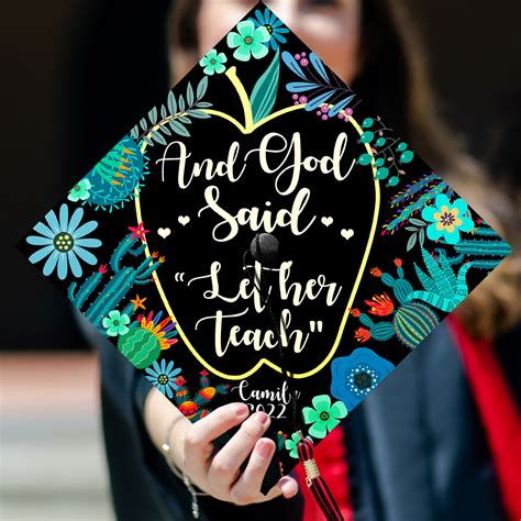 future teacher grad cap